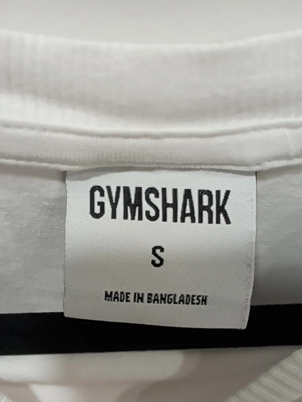 Gymshark Men’s Power T-Shirt Heavyweight - White - Small - Oversized Fit